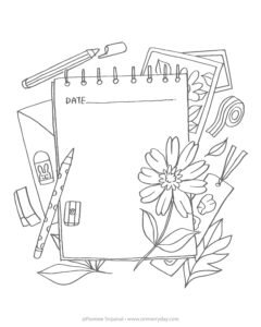 Free Adult Coloring Page